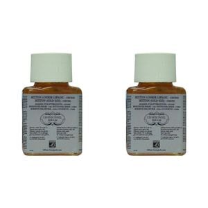 2x Charbonnel 75ml Oil Based Gilding Mix 3h Lead Free Diy Restoration Gold Size