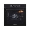 Everdure 600mm Black/Stainless Steel Pyrolytic Built-In Oven 