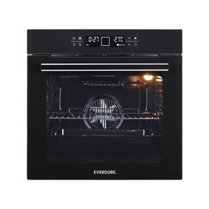 Everdure 600mm Black/Stainless Steel Pyrolytic Built-In Oven 