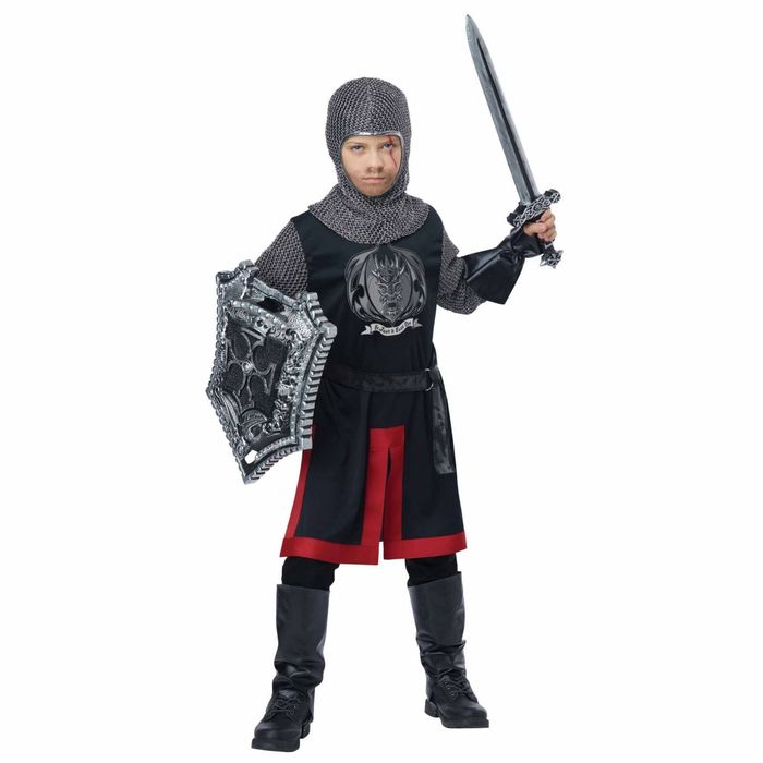 Dragon Knight Valiant Medieval Renaissance Book Week Child Boys Costume XL