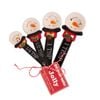 Snowman Spoons 4 Pack Black / White