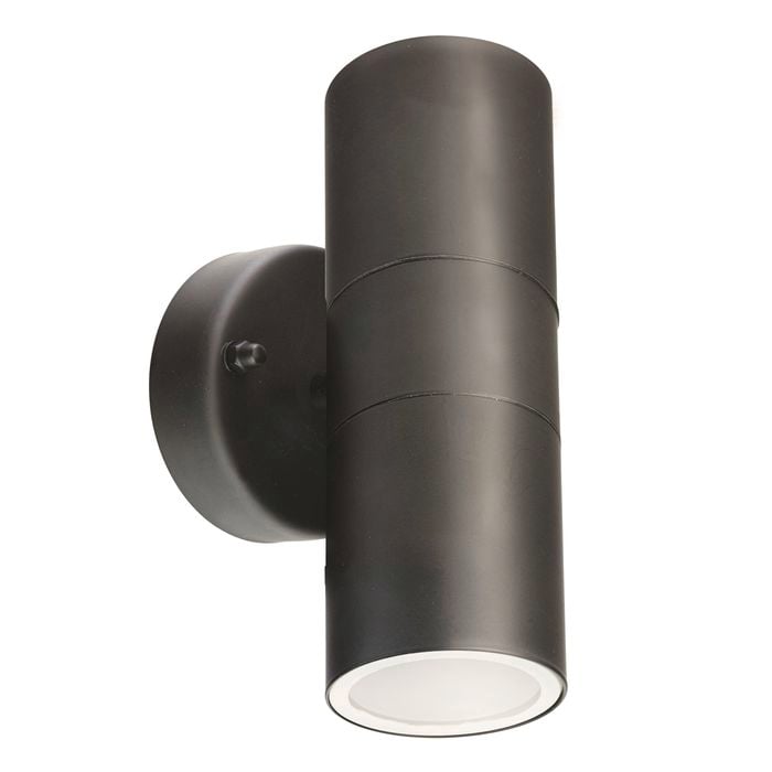 Brilliant Lighting 240V Black Up Down Coolum Light