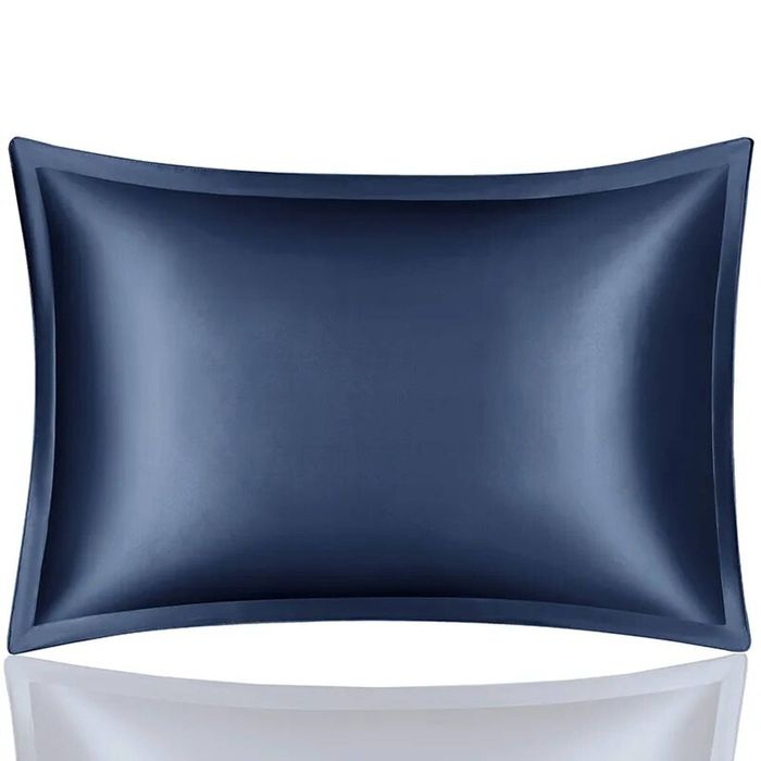 AnypillowPillowcase 50x90cm Blue Pure Real Silk