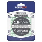 Permastik 80mm x 24mm Mirror Mounting Strips