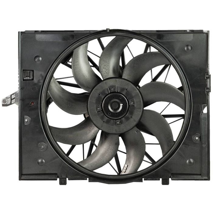 Radiator Cooling Fan For Bmw 523i 525i 530i 545i 645ci 740i Li E60 E61 E63 E65