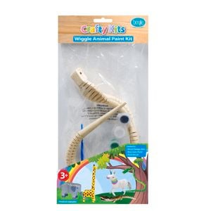 Boyle Wood Wiggle Animal Paint Kit