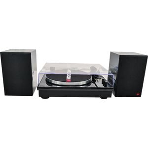 Monster Mt-tt03-au 2-speed Turntable With 2 Speakers - Black