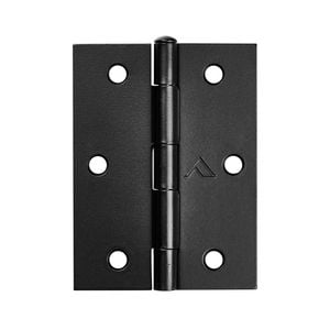 Pinnacle 85mm Black Loose Pin Butt Hinge - 2 Pack