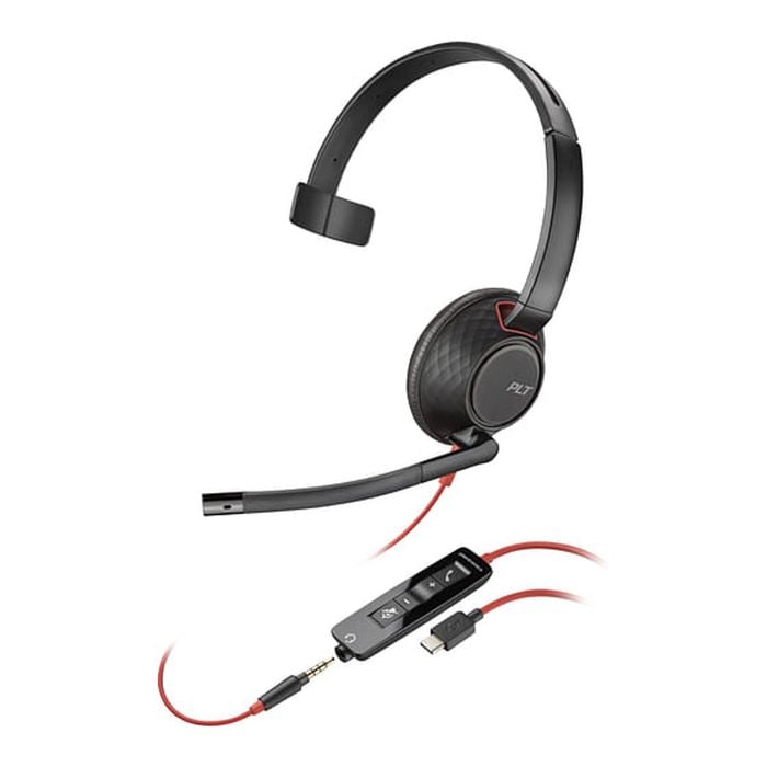 HP Poly Blackwire 5210 USB-C Monaural Headset [8X230AA]