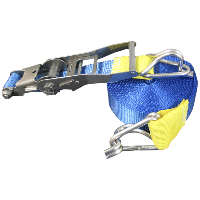 SSA Stainless Steel Ratchet 50mm Hook Keeper LLC 2000kg 15Meters