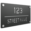 ProtectorAl 380 x 220mm Monument Aluminium Cut Through Custom House Sign