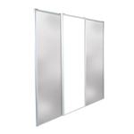 Lugna 2100 x 1800mm 2 Mirror 1 Melamine 3 Door Combo Package