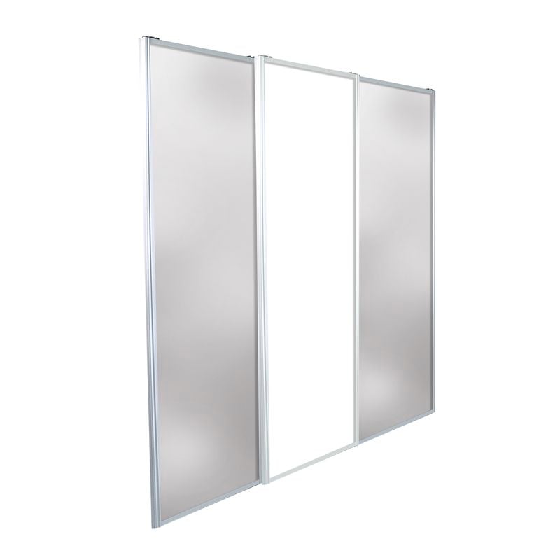 Lugna 2100 x 1800mm 2 Mirror 1 Melamine 3 Door Combo Package