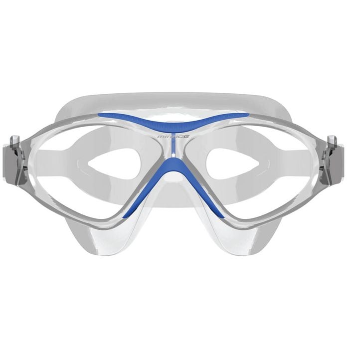 Mirage Junior Lethal Oversized Silicone Swimming Goggles Blue