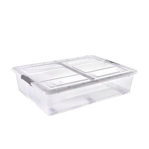 All Set 55L Clear Underbed Storage Container