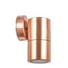 CLA Lighting GU10 Exterior Wall Pillar Single Fixed Spot Light (Copper) IP65