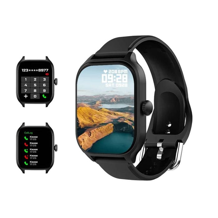Smart Watch Fitness Tracker Black