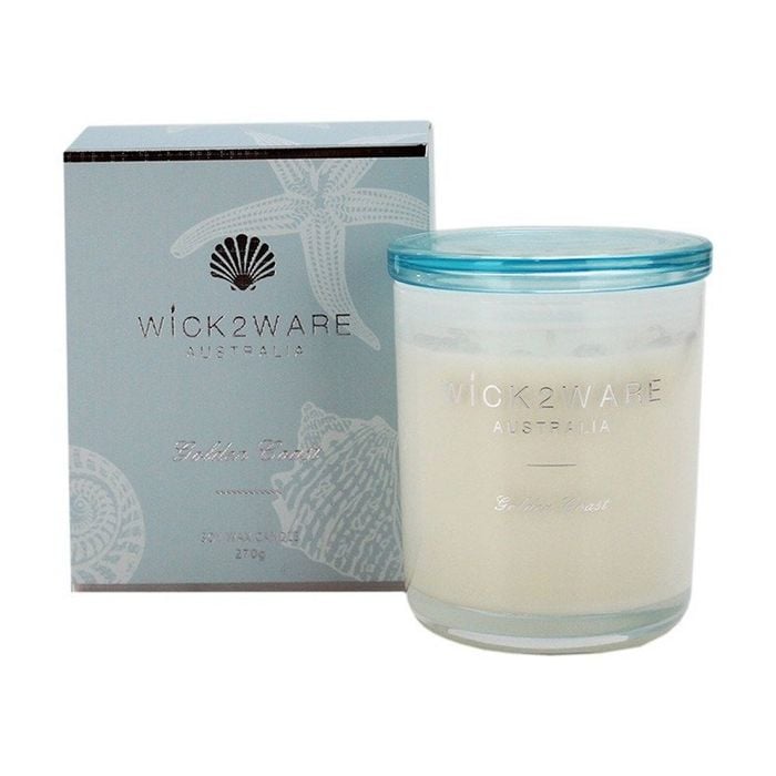More Than Party Soy Scented Candle Jar Home Fragrance Golden Coast 270g