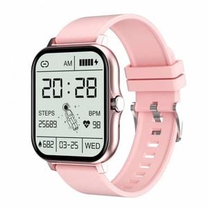 Lifebay Smart Sports Watch Bluetooth Heart Rate Blood Pressure (Pink)