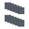 12PK Capri Soft Absorbent Facewash Bathroom Washcloth Towel 30x30cm Charcoal