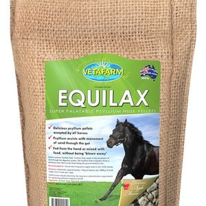 Vetafarm Equilax High Fibre Apple Flavour Pellet Horse Food 1.5kg