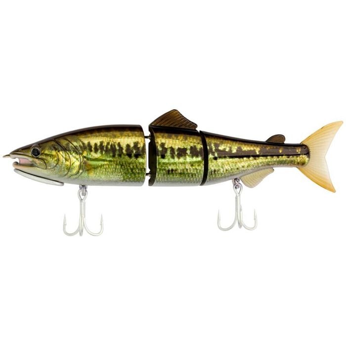 220mm Zerek Affinity Jointed Swimbait Fishing Lure - Largemouth Bass