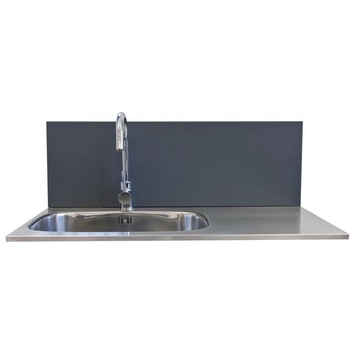 Dissco Laundry Splashback 900x300mm Grey