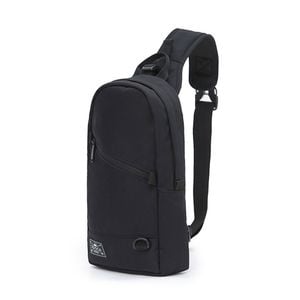 Tosca Lightweight Travel Shoulder Slinger Bag - Black