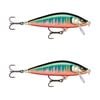 2x Rapala 5.5cm Countdown Sinking Hardbody Balsa Fishing Lures - Gilded Oikiwa