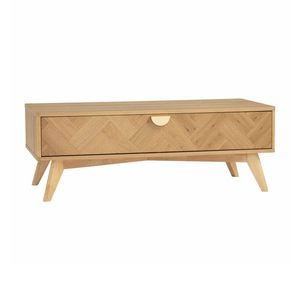 Modern Furniture LOFTUS Entertainment TV Unit 120cm - Oak