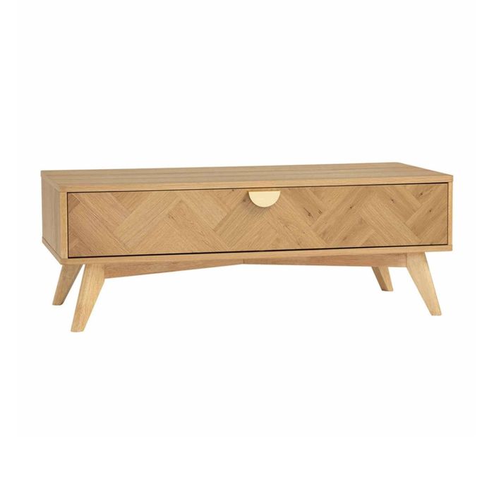 Modern Furniture LOFTUS Entertainment TV Unit 120cm - Oak
