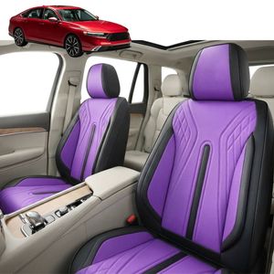 Australian Goose Front Seat Covers for Honda Accord 2022 - 2024 (CY, 11th Gen) - PU Leather, Purple (2pc)
