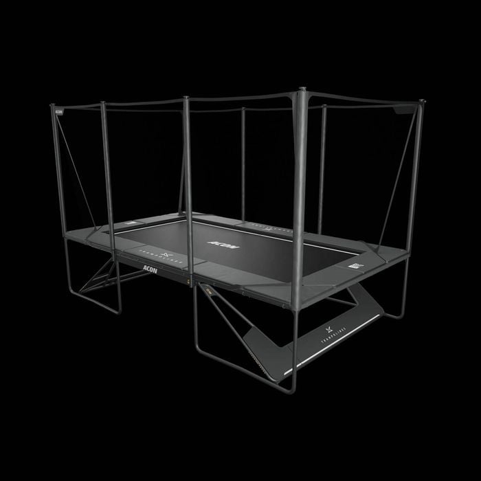 Acon X 17ft Rectangular Trampoline - Black Edition