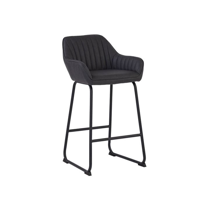 Modern Furniture EKON 50x93cm Counter Stool - Brown & Black