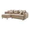 Morrison Sofabed Lounge 3 Seater LH Chaise Beige