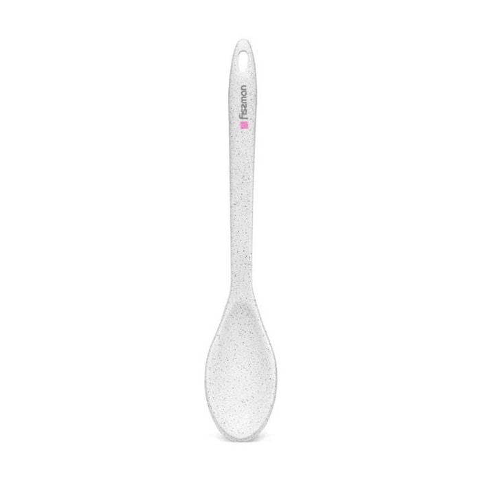 Fissman Silicone Serving Spoon BIANCA Series Heat Resistant White 33.5cm