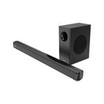 Monster 2.1 Channel Soundbar with Wireless Subwoofer - Black