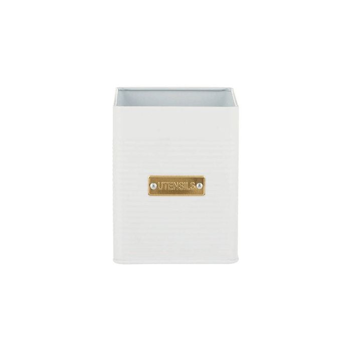 Typhoon Square Otto 1.5l Utensil Pot White