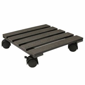 Jack 29cm Charcoal Square Pot Trolley