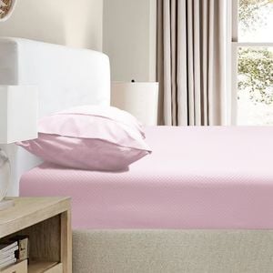 Ramesses 2000TC Bamboo Embossed Fitted Sheet Combo Set - Queen
