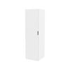 Lugna 2048 x 600 x 580mm White 5 Shelf 1 Left Hand Door Cabinet