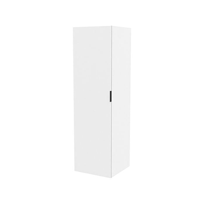 Lugna 2048 x 600 x 580mm White 5 Shelf 1 Left Hand Door Cabinet