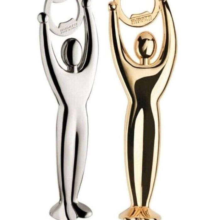Bugatti Italy Gym Bottle Opener Set- Chrome & Gold
