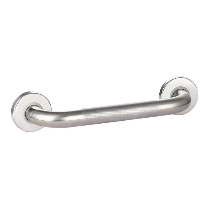 evekare 300mm Stainless Steel Knurled Grab Rail