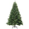 vidaXL Artificial Hinged Christmas Tree Green 180 cm PVC, PE and steel