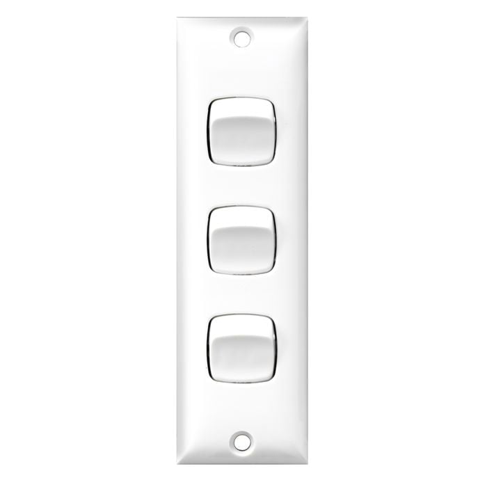 HPM Architrave 3 Gang Switch