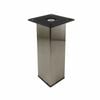 Adoored 40 x 150mm Brushed Nickel Square Furniture Leg