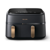 Philips 3000 Series Dual Basket 9L Air Fryer XXL - Black