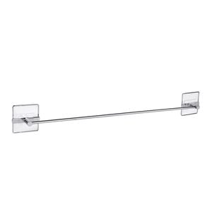 Naleon 65cm Chrome Adhesive Works Wire Towel Rail