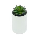 UN-REAL 15cm White Artificial Succulent